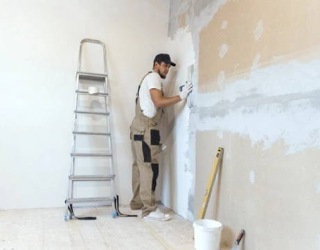 Wall Putty & Primer Service in mohali